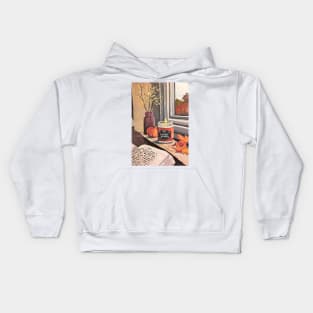 Autumn Bedroom Kids Hoodie